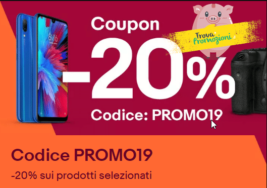 Nuovo super coupon di Ebay: 20% di sconto sui best buy Xiaomi e tanto altro