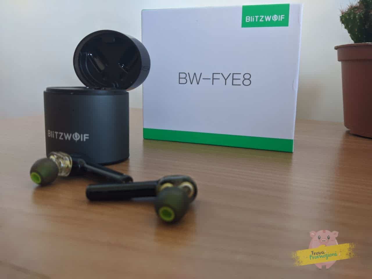 Recensione True Wireless BlitzWolf BW-FYE8: prezzo e trasparenze da…urlo!