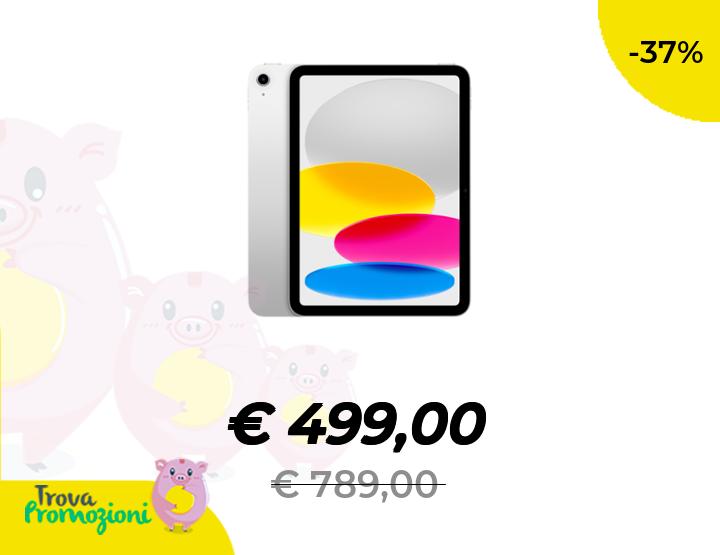 iPad A16 512GB a prezzo imperdibile da Mediaworld: 230€ di sconto reale