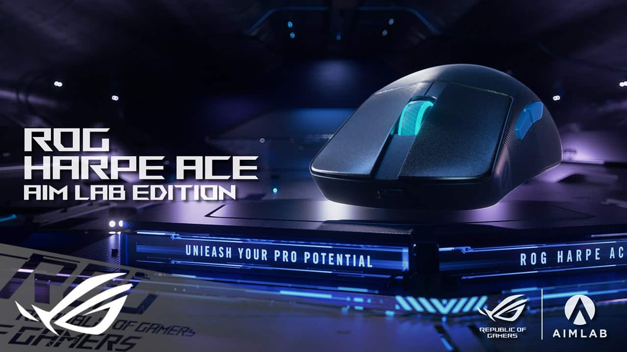 ASUS ROG HARPE ACE AIM LAB EDITION: Il Mouse Gaming Pro a Metà Prezzo su Amazon grazie alla promo cashback