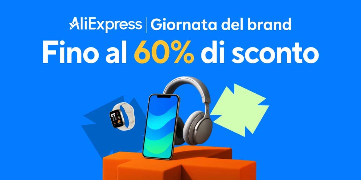 Giornata del Brand AliExpress: sconti fino al 60% e tanti coupon