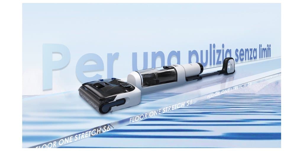 Tineco Floor One Stretch S6 a 241€ per il Single Day: il lavapavimenti che si piega arriva a prezzo mai visto