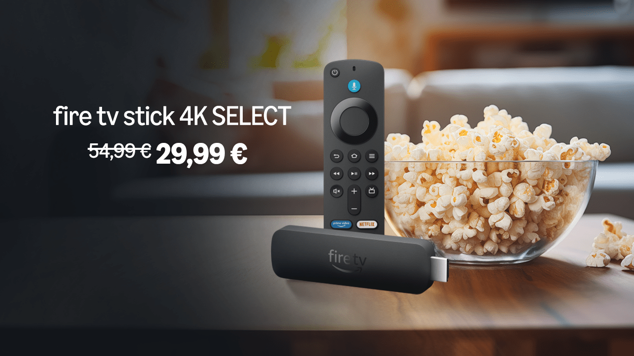 Fire TV Stick 4K Select a 29,99€: La Nuova Chiavetta Amazon per Streaming 4K (Solo Account Selezionati)