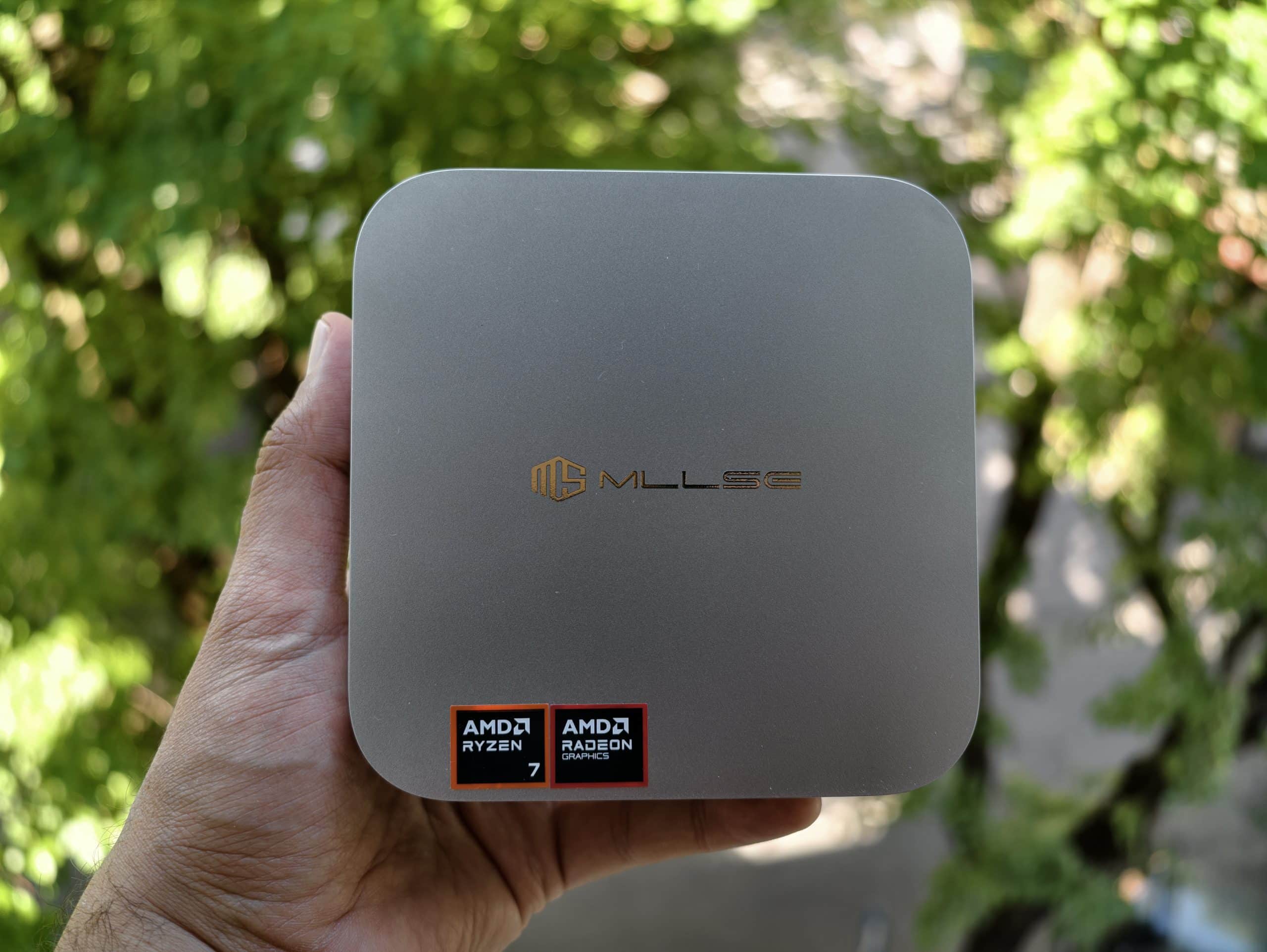 Mllse G10 con Ryzen 7 H255 e 24GB DDR5: mini PC che sorprende