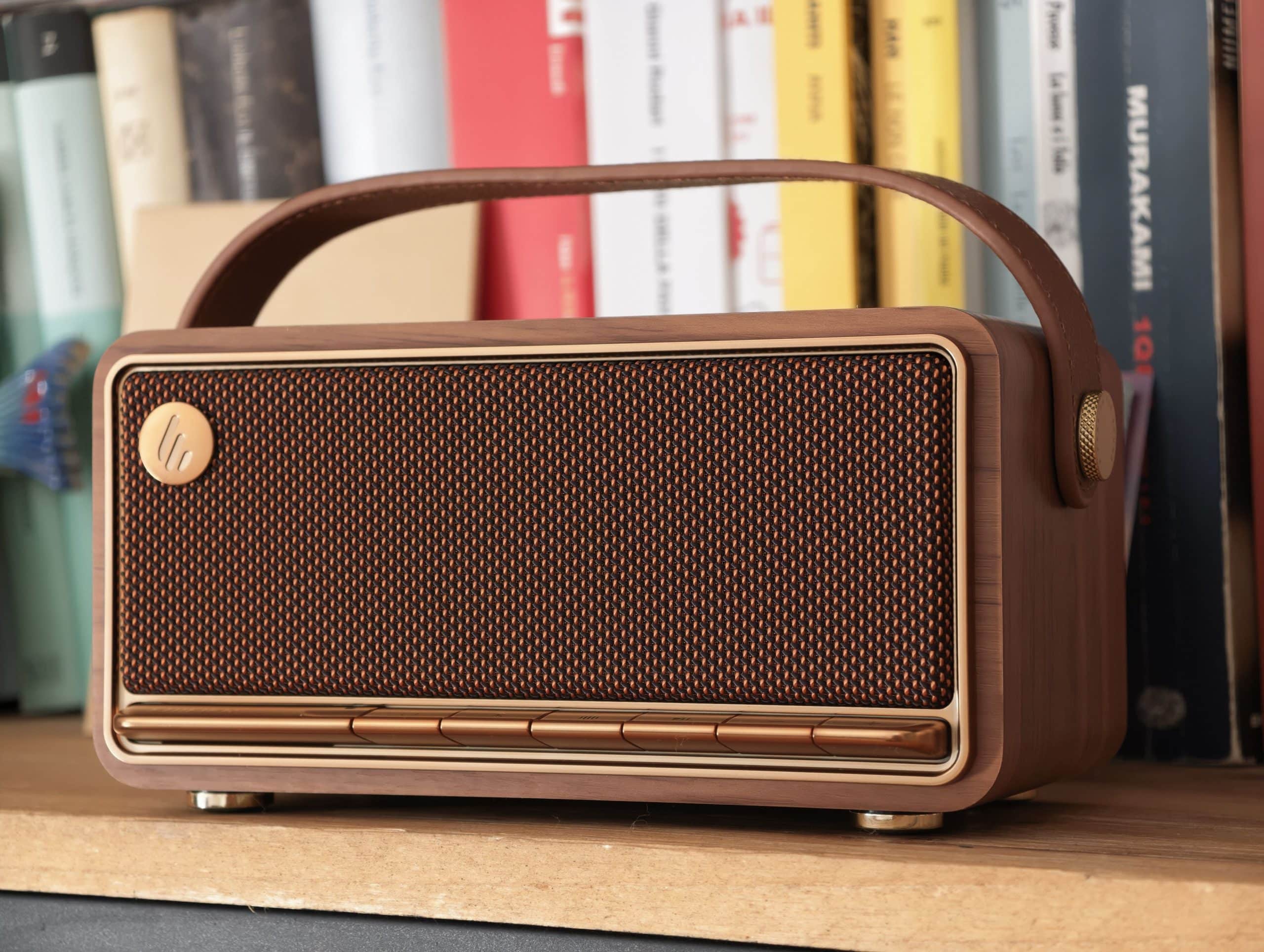 Edifier MP330: cassa bluetooth vintage da 40W con certificazione Hi-Res